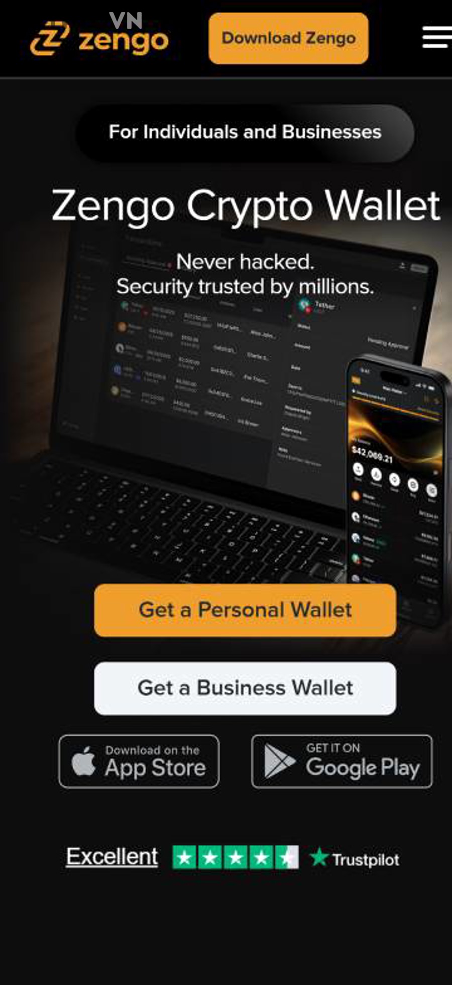 Ví Bitcoin trên điện thoại lưu trữ và quản lý BTC qua public key và private key