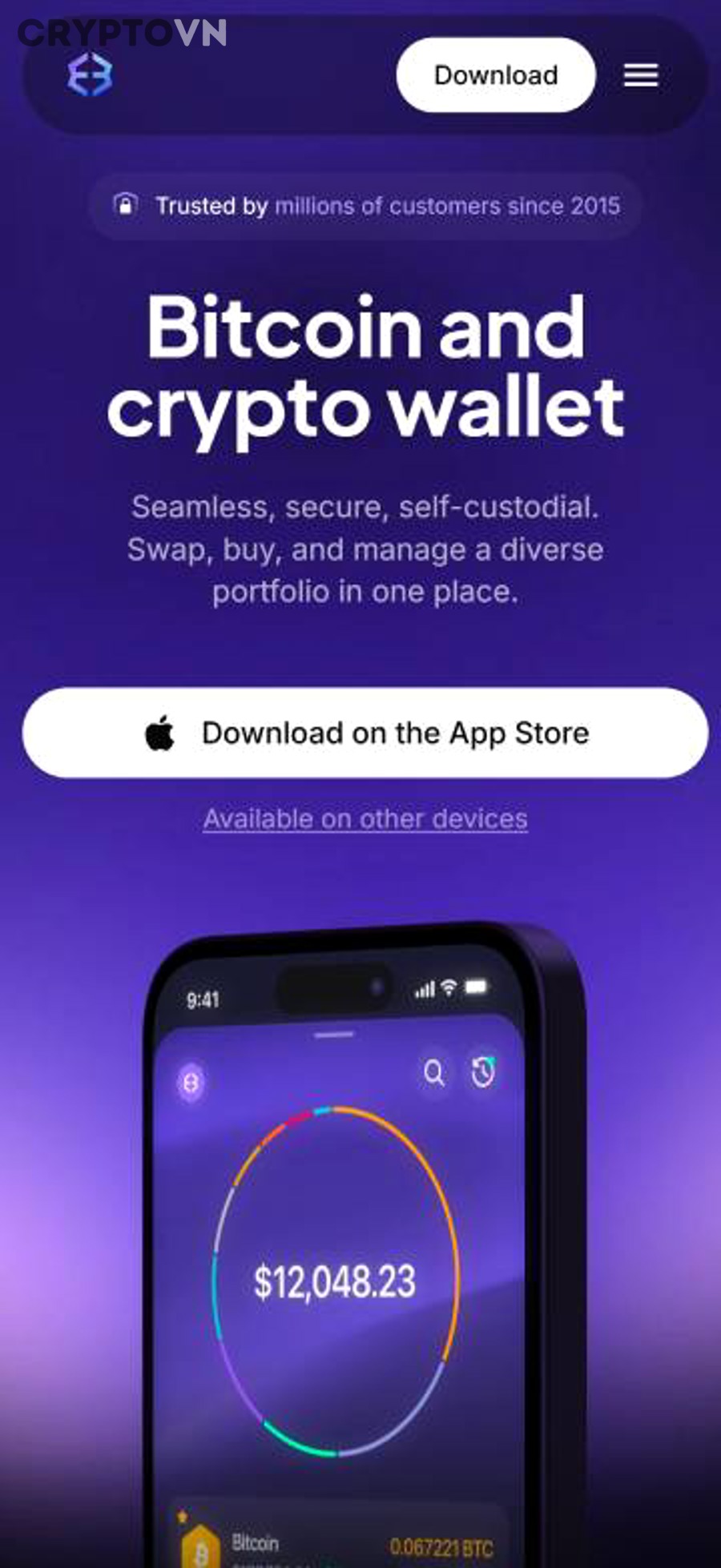 Top ví Bitcoin trên điện thoại tốt nhất hiện nay gồm những ví nào?