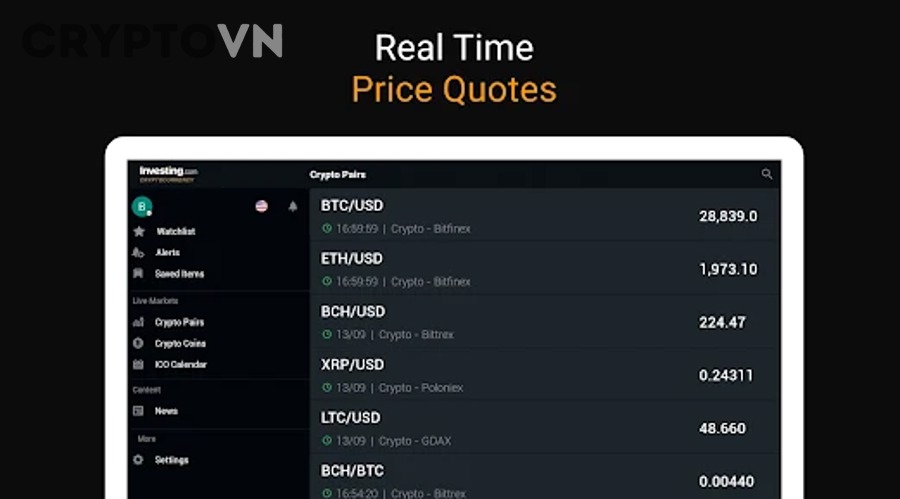 Trader chuyên nghiệp theo dõi biểu đồ Bitcoin realtime trên nhiều màn hình