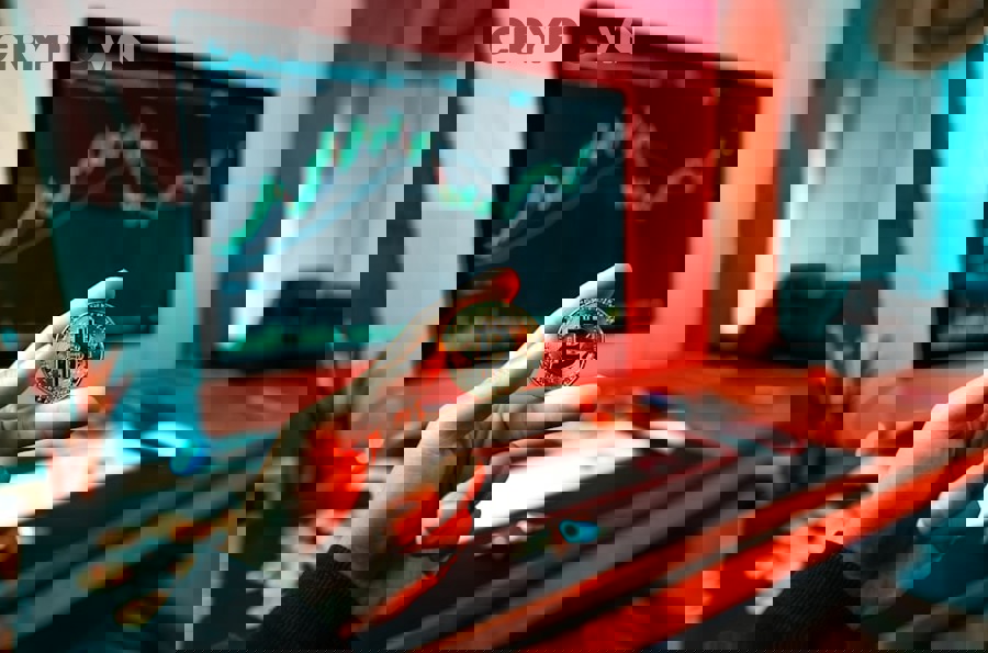 Cryptocurrency staking rewards dashboard