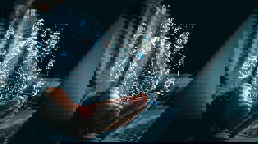 Sơ đồ khái niệm học Web3 cho người mới với blockchain, ví Web3 và smart contract