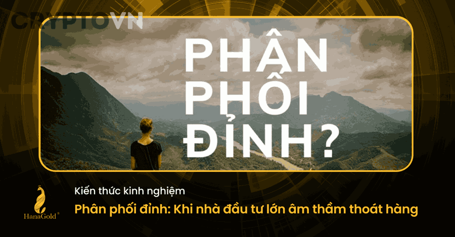 Làm thế nào để tránh trở thành exit liquidity khi thị trường crypto có dấu hiệu phân phối?