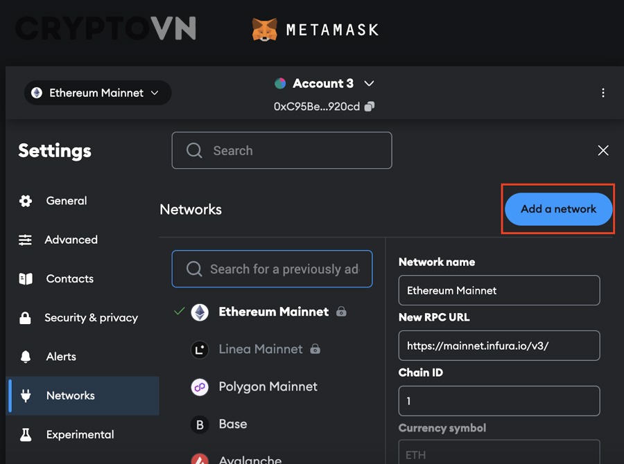 Vì sao thêm token và network đúng vẫn có thể không thấy tài sản trong ví?