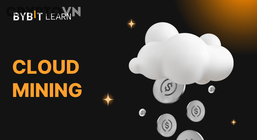Trung tâm dữ liệu và thiết bị phần cứng minh họa cho cloud mining