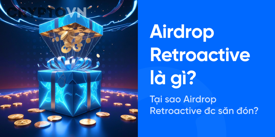Biểu tượng crypto minh họa cho việc cân nhắc chi phí và lợi nhuận săn retroactive