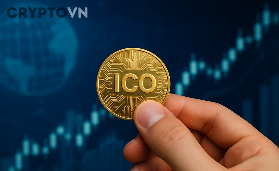 Minh họa tra cứu dữ liệu blockchain và ICO