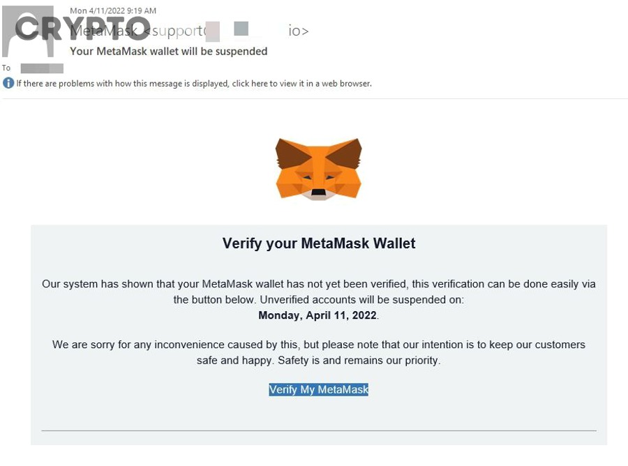 Biểu tượng ví MetaMask dùng minh họa cho chủ đề bảo mật MetaMask chống phishing
