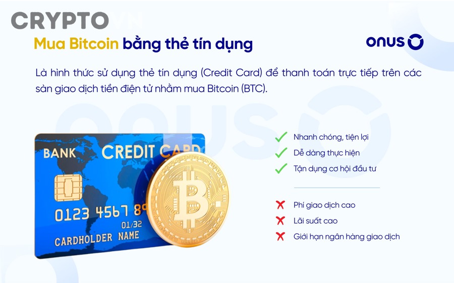 Những trường hợp nào khiến mua crypto bằng thẻ ngân hàng thất bại hoặc kém tối ưu?