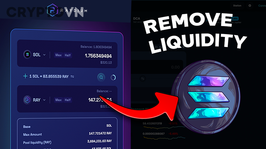 Cách Remove Liquidity Trên DEX Từng Bước Có Gì Cần Lưu Ý?
