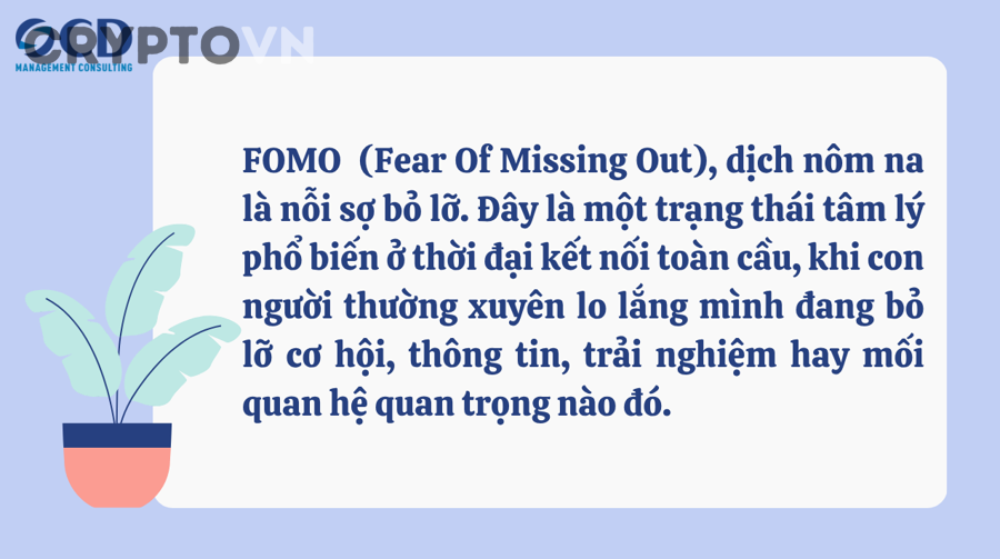Cộng đồng crypto và hiệu ứng KOL dễ làm tăng tâm lý FOMO