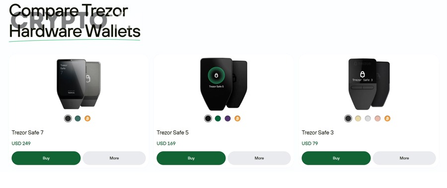 Có nên nâng cấp từ Trezor Model One lên Model T không?