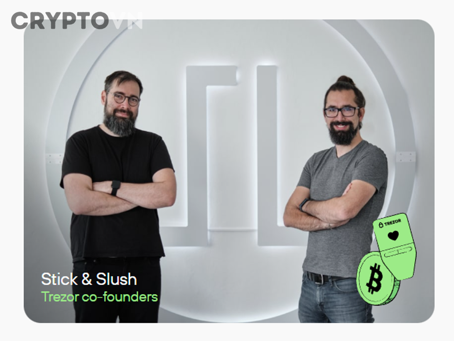 Ví cứng lưu trữ khóa riêng tư ngoại tuyến cho người mới crypto
