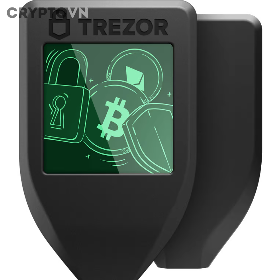 Trezor Model T với màn hình cảm ứng màu