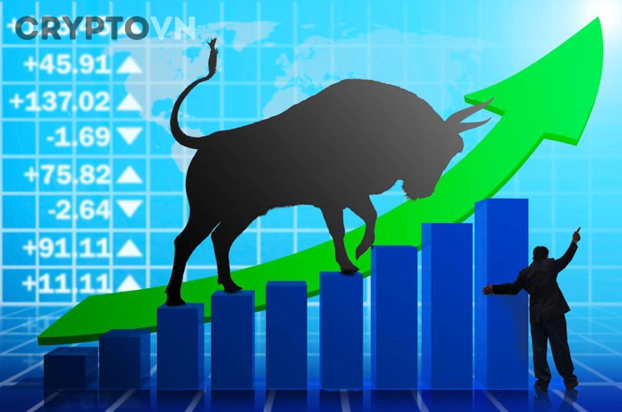Biểu đồ thị trường crypto và tín hiệu kết thúc bull market