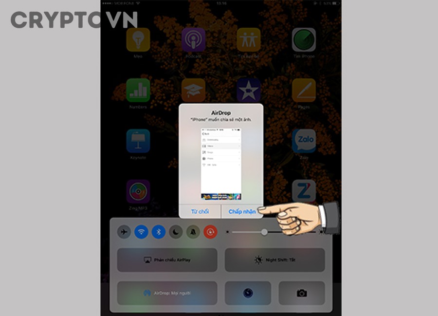 cách nhận airdrop crypto về ví an toàn theo từng bước
