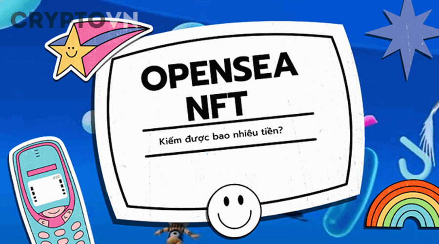 Giao diện giao dịch NFT và ví crypto cho người mới bắt đầu
