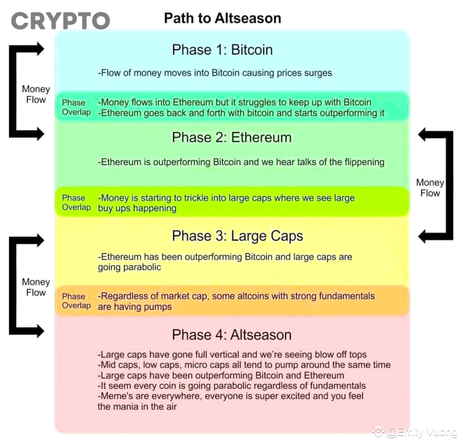 Những tín hiệu nào cho thấy chu kỳ tăng altcoin đang bắt đầu?