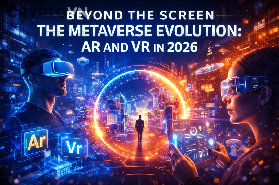 Không gian metaverse với trải nghiệm thực tế ảo và tài sản số