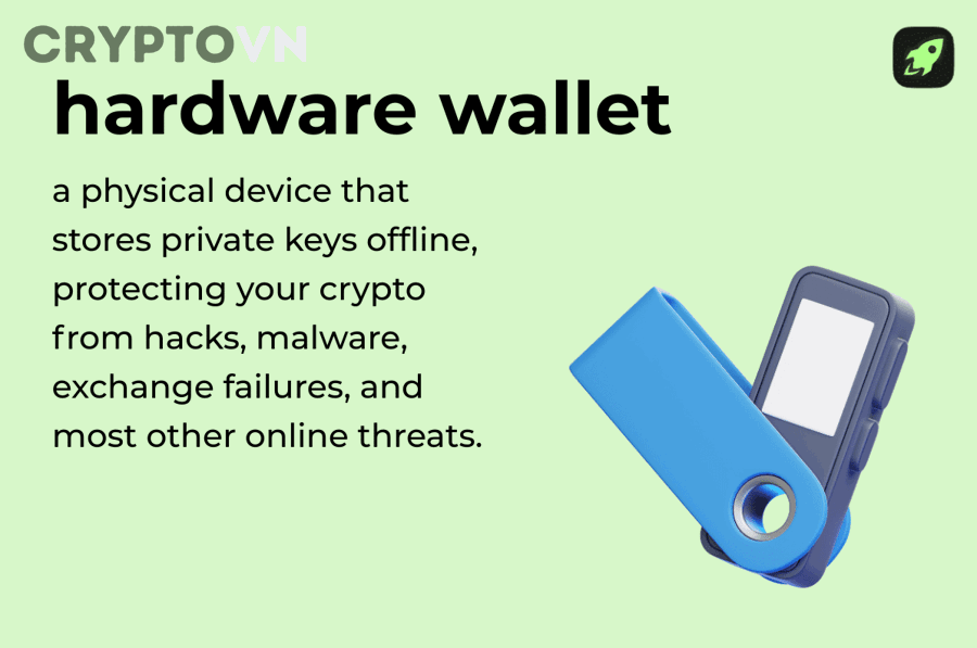 dùng hardware wallet không đồng nghĩa với an toàn tuyệt đối