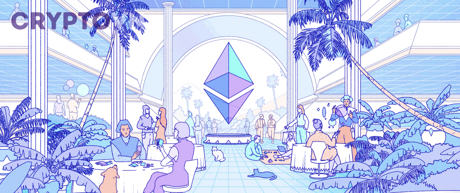 Minh họa hệ sinh thái Web3 và không gian học tập Web3 cho người mới