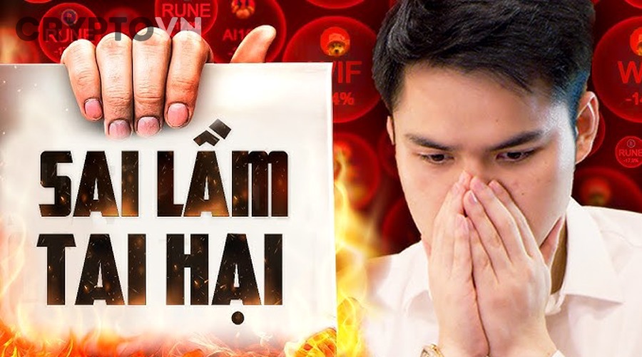 Vì sao sai lầm crypto dẫn đến thua lỗ nhanh