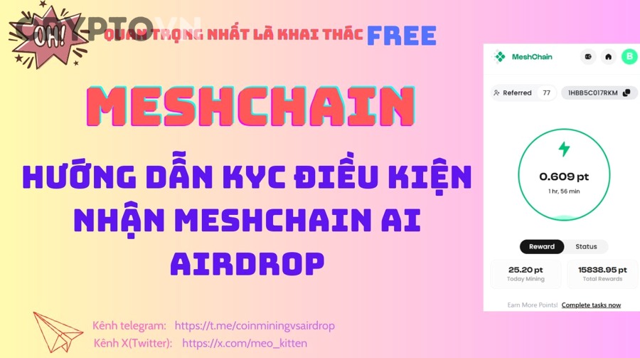 Làm sao biết một chương trình airdrop yêu cầu KYC ở mức nào?