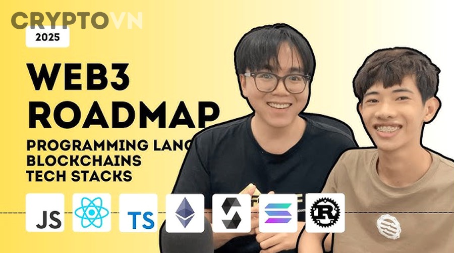 Lộ trình học Web3 cho người mới từ blockchain đến ví và dApp