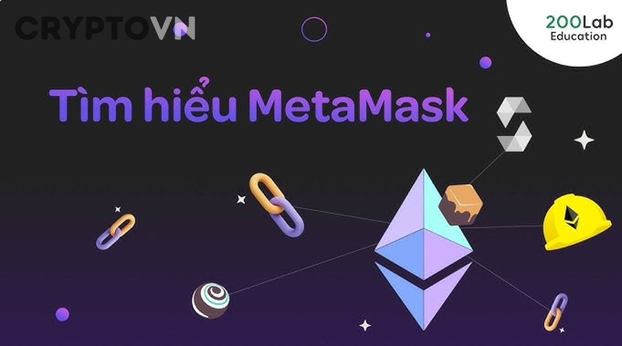 Biểu tượng Chrome trong phần hướng dẫn cài MetaMask trên trình duyệt