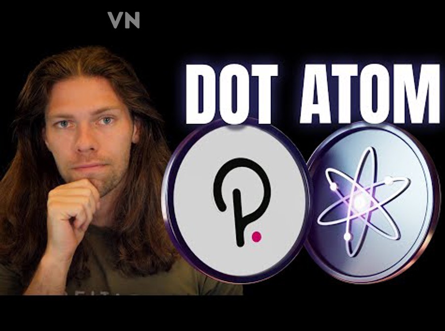 Logo Polkadot dùng minh họa cho so sánh Polkadot vs Cosmos