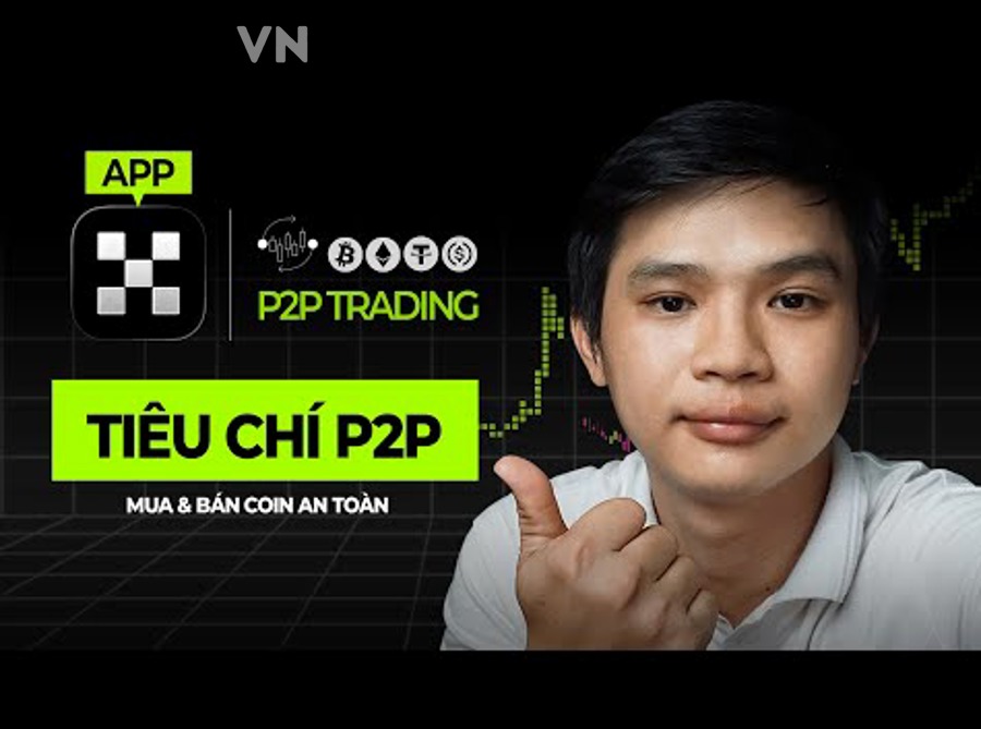 Mua crypto bằng VND qua P2P bằng chuyển khoản ngân hàng