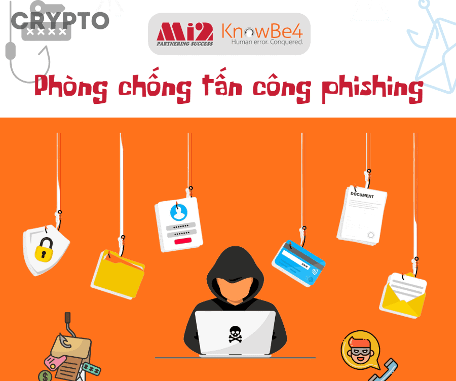 Nhận biết email giả mạo link độc hại và file đáng ngờ trong crypto