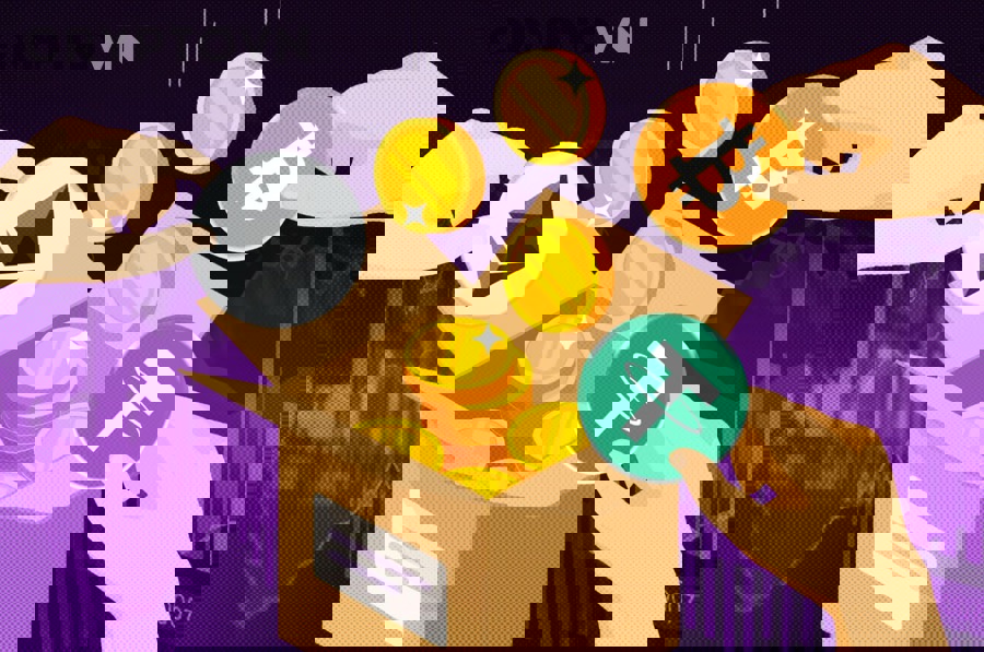 Biểu đồ rủi ro và cảnh báo đỏ khi thẩm định dự án ICO