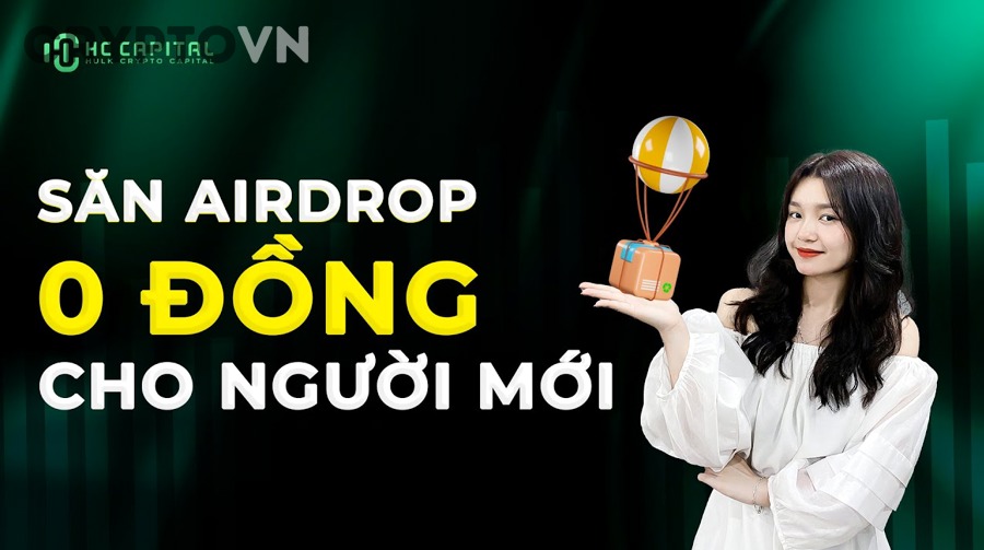 Quy trình săn airdrop crypto từng bước cho người mới