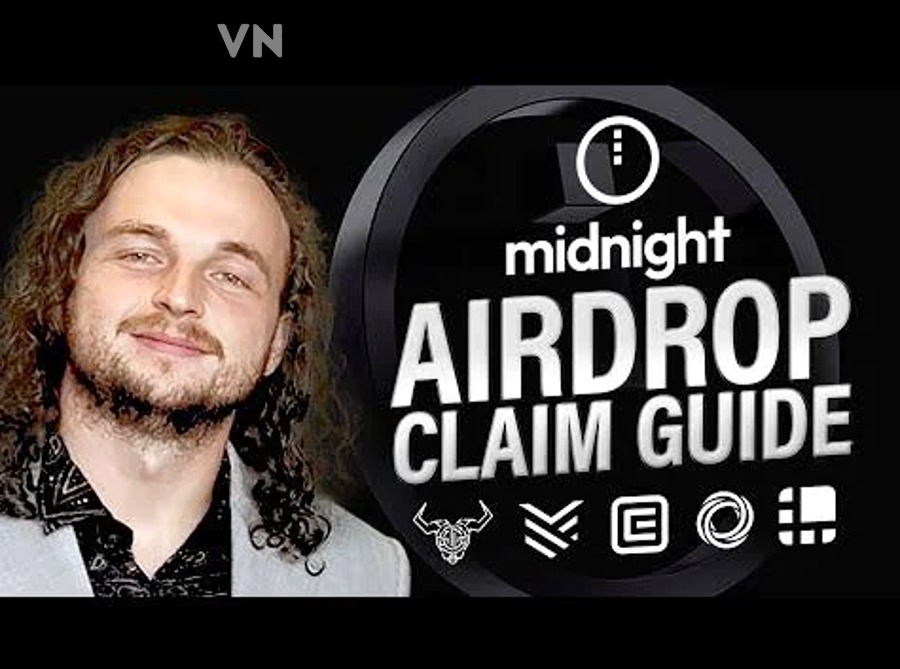 Hình minh họa về crypto và airdrop