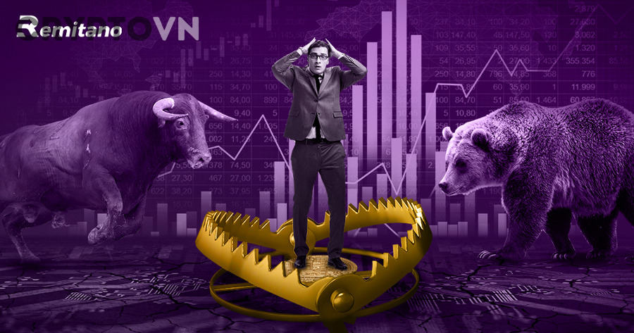 Biểu đồ crypto biến động mạnh trong giai đoạn bull market sắp đảo chiều