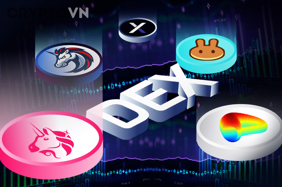 Mạng blockchain và smart contract là nền tảng của giao dịch DEX