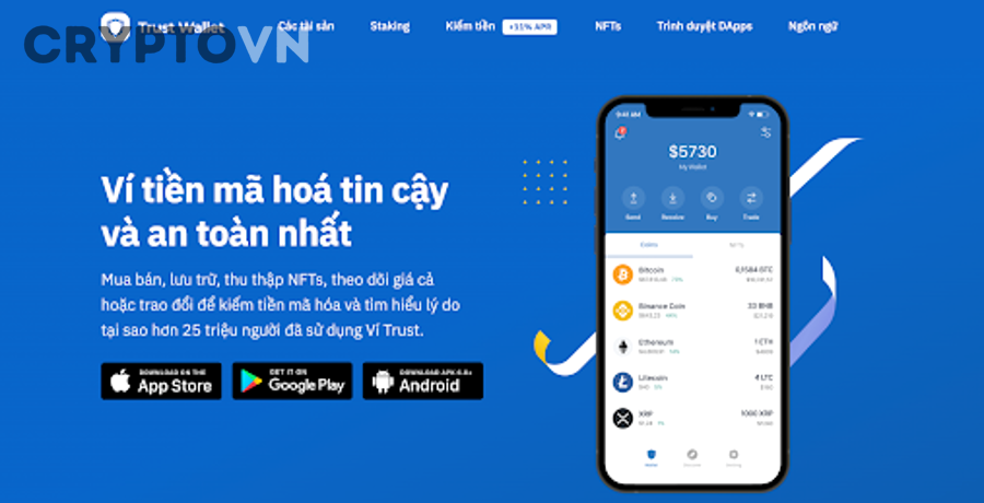 Trust Wallet bảo vệ và giáo dục người dùng trước scam crypto