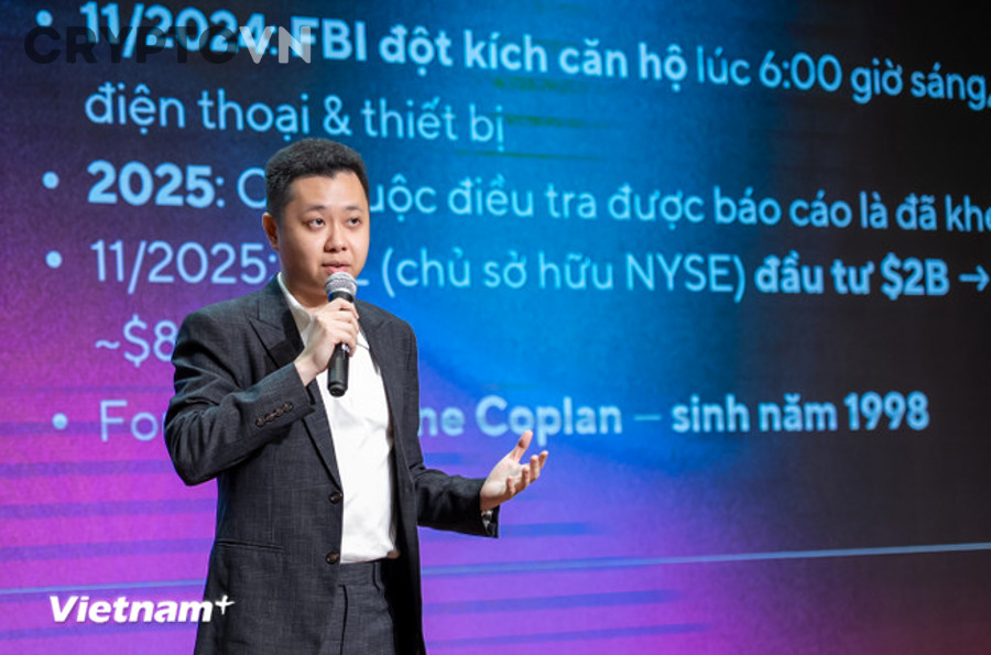 Biểu tượng Bitcoin trong bài viết cảnh báo lừa đảo sàn crypto