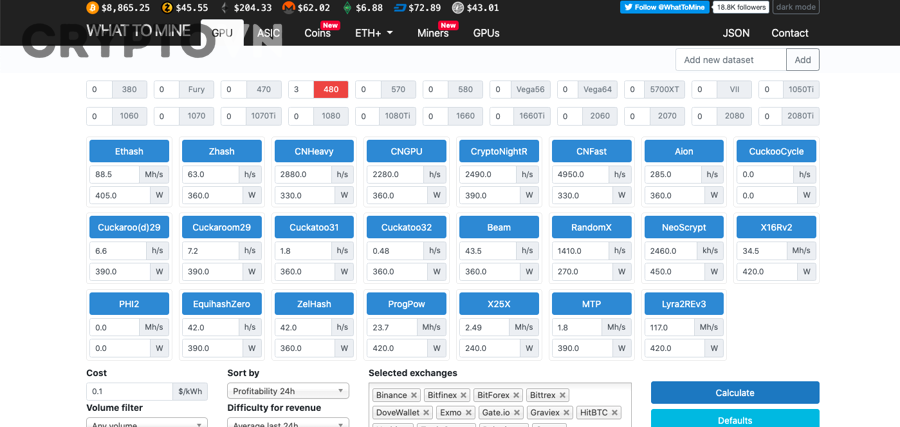 Calculator chi phí mining khác gì với cách tính thủ công và bảng Excel?