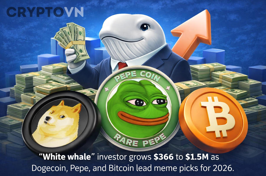 Theo dõi whale và smart money trong giao dịch meme coin