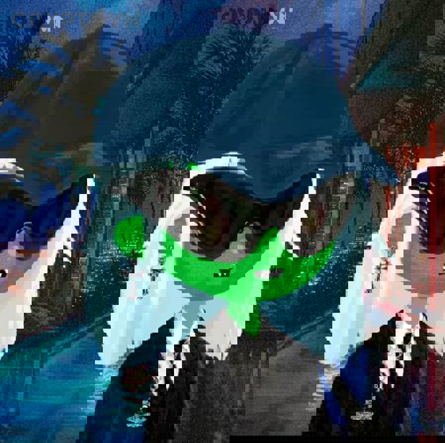 Minh họa blockchain và bot MEV trên DEX