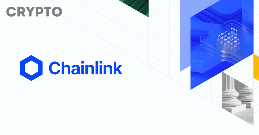 Logo Chainlink LINK và khái niệm oracle blockchain