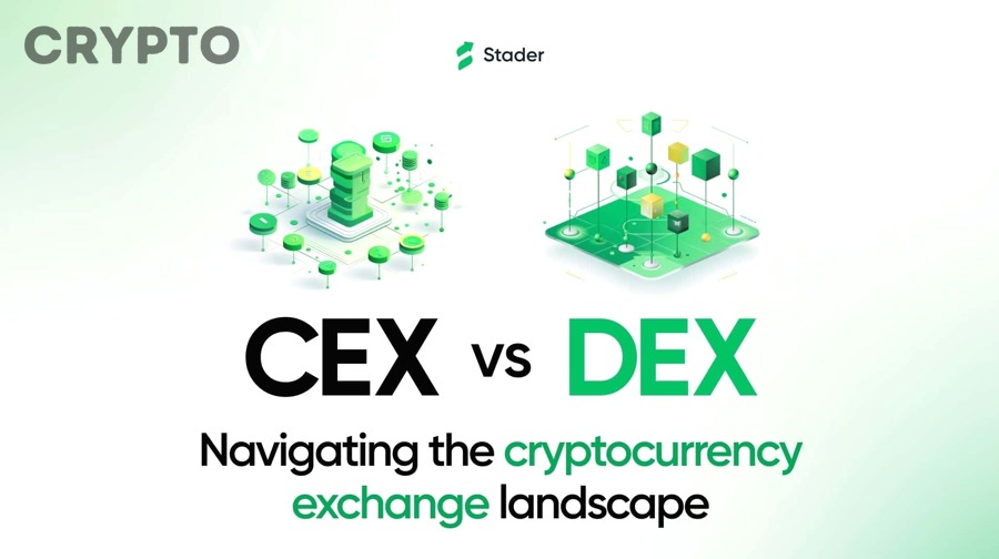 Người mới tìm hiểu nên chọn CEX hay DEX để bắt đầu giao dịch crypto