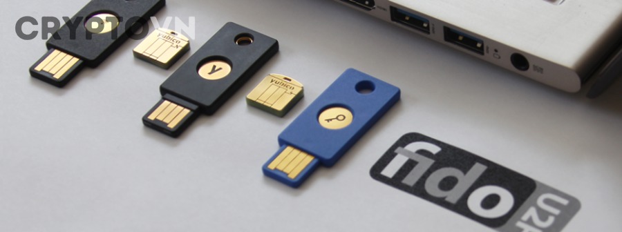 U2F Security Key dạng USB dùng cho xác thực hai lớp