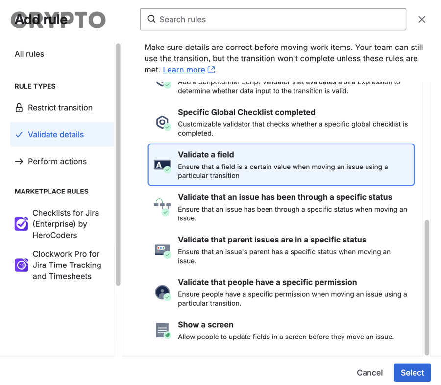 Checklist trước khi chạy validator node
