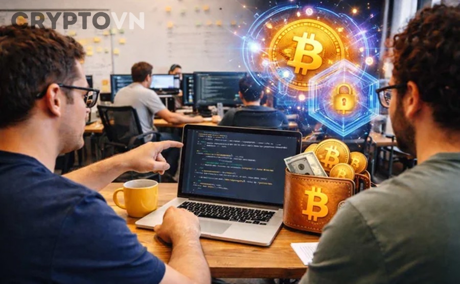 Biểu tượng Bitcoin dùng để minh họa chủ đề fork Bitcoin