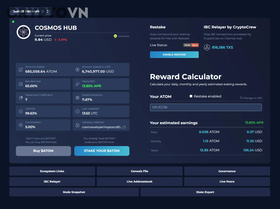cách áp dụng checklist chọn validator staking trên blockchain