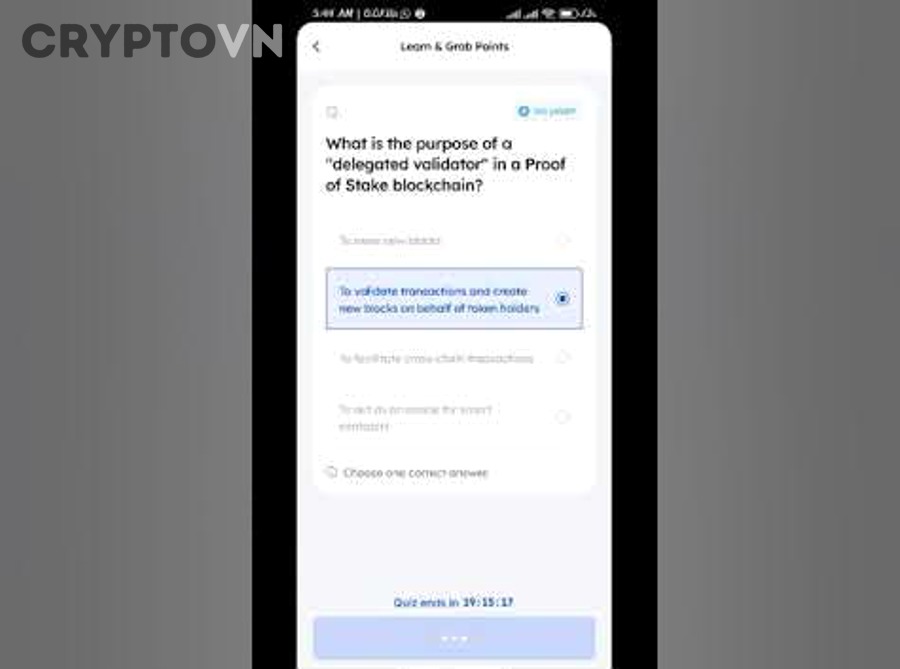 Staking, bỏ phiếu và phần thưởng trong cơ chế DPoS