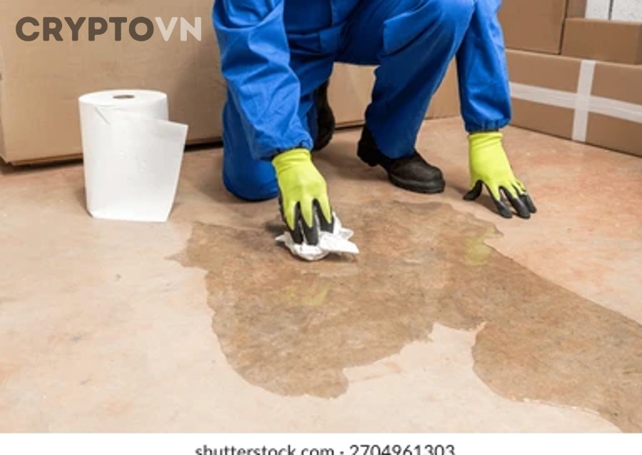 Giao diện giao dịch tiền điện tử minh họa khái niệm slippage