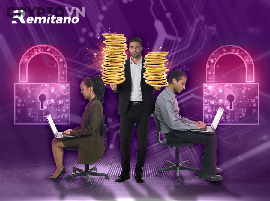 Minh họa hệ sinh thái blockchain ứng dụng phù hợp với DPoS